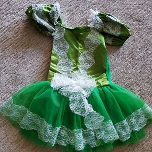 Vintage girls dance costume